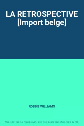 Couverture du produit · LA RETROSPECTIVE [Import belge]