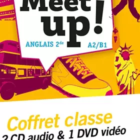 Couverture du produit · Let's Meet up ! - Anglais 2de Éd. 2018 - Coffret CD/DVD