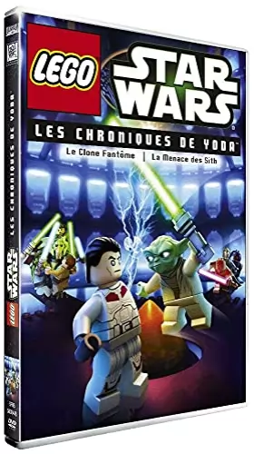 Couverture du produit · Star Wars Lego : Les Chroniques de Yoda-EP. 1 & 2 : Le Clone Fantôme + La Menace des Sith