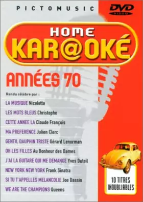 Couverture du produit · Home Kar@oké : Années 70