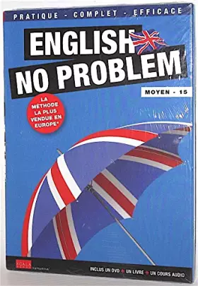 Couverture du produit · English no problem moyen 15  la méthode la plus vendue en Europe inclus un DVD + un livre + un cours audio