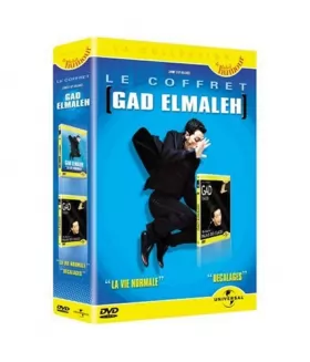 Couverture du produit · Coffret Gad Elmaleh 2 DVD : Décalages au Palais des glaces / La Vie normale