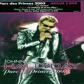 Couverture du produit · Johnny Hallyday : Parc Des Princes 2003 (Live) - (Coffret 2 DVD)