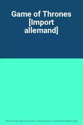 Couverture du produit · Game of Thrones [Import allemand]