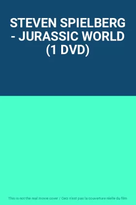 Couverture du produit · STEVEN SPIELBERG - JURASSIC WORLD (1 DVD)