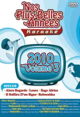 Couverture du produit · Nos Plus Belles années Karaoké 2010-Vol. 3