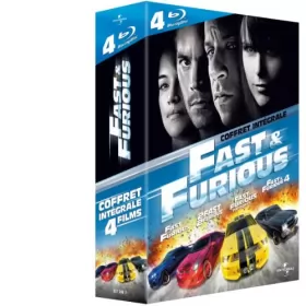 Couverture du produit · Fast and Furious-Intégrale 4 Films [Blu-Ray]