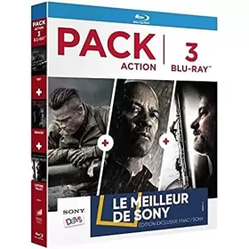 Couverture du produit · Pack 3 Blu Ray Action ( Fury, The Equalizer, Captain Phillips )