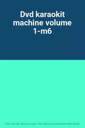 Couverture du produit · Dvd karaokit machine volume 1-m6
