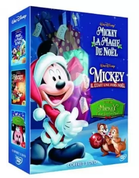 Couverture du produit · Mickey : il était une fois noël + Mickey : il était deux fois noël + Mickey : la magie de noël - coffret 3 DVD