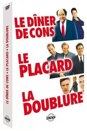 Couverture du produit · Coffret Francis Veber 3 DVD (La Doublure / Le Placard / Le dîner de cons)