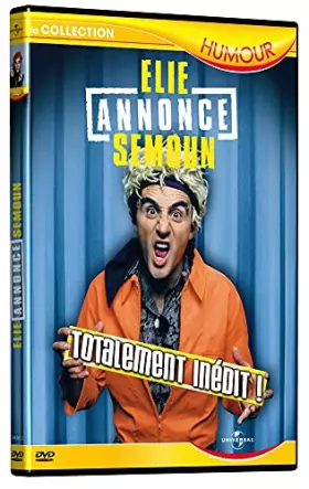 Couverture du produit · Elie annonce Semoun