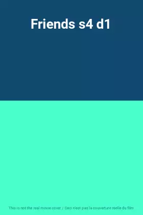 Couverture du produit · Friends s4 d1