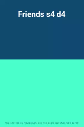 Couverture du produit · Friends s4 d4