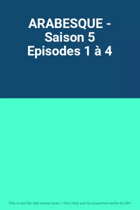 Couverture du produit · ARABESQUE - Saison 5 Episodes 1 à 4
