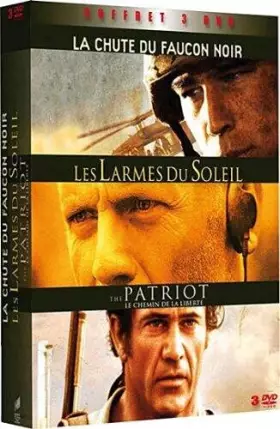 Couverture du produit · Coffret Guerre-Les Larmes du Soleil + The Patriot + La Chute du Faucon Noir