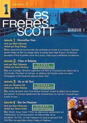 Couverture du produit · LES FRERES SCOTT SAISON 3 - DISQUES 1 ET 2 / EPISODES 1 à 8 - BOITIER SLIM