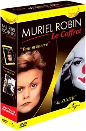 Couverture du produit · Coffret Muriel Robin 2 DVD : A l'Olympia, tout m'énerve / Au Zénith, toute seule comme une grande