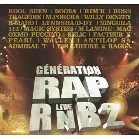 Couverture du produit · Génération Rap & R'n'B 2 - Live à Bercy (inclus 1 CD)