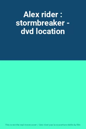 Couverture du produit · Alex rider : stormbreaker - dvd location