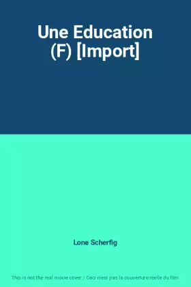 Couverture du produit · Une Education (F) [Import]