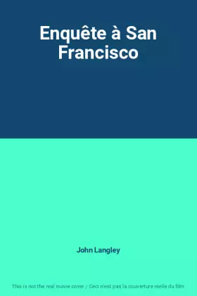 Couverture du produit · Enquête à San Francisco