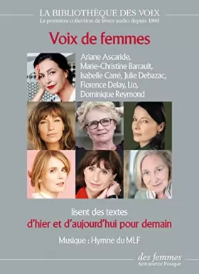 Couverture du produit · VOIX DE FEMMES D'HIER ET D'AUJOURD'HUI POUR DEMAIN: 1 CD MP3