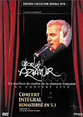 Couverture du produit · Charles Aznavour : Live au Palais des Congrès (2000) [inclus le DVD Les Dix petits nègres]
