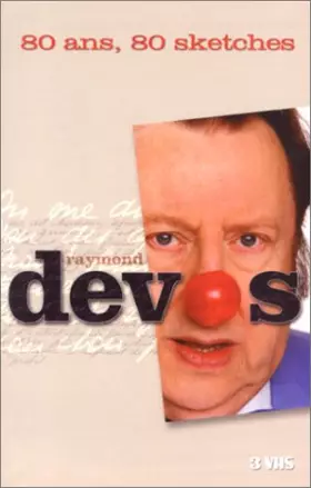 Couverture du produit · Raymond Devos : 80 ans, 80 sketches - Coffret 3 VHS