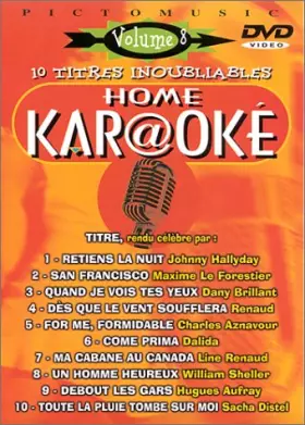 Couverture du produit · Home Kar@oké : 10 titres inoubliables - Vol.8
