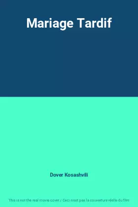 Couverture du produit · Mariage Tardif