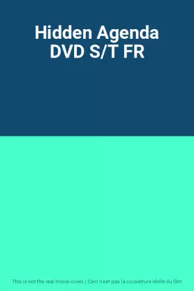 Couverture du produit · Hidden Agenda DVD S/T FR