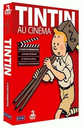 Couverture du produit · Coffret Tintin au cinéma - L'affaire Tournesol, Le Temple du Soleil, Le lac aux requins - 3 DVD