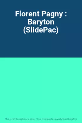 Couverture du produit · Florent Pagny : Baryton (SlidePac)