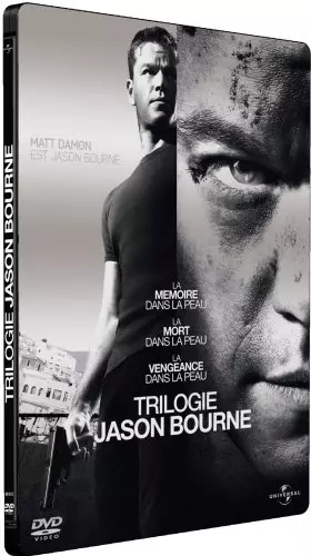Couverture du produit · Jason Bourne-Coffret trilogie : La mémoire Mort Vengeance dans la Peau [Pack Collector boîtier SteelBook]