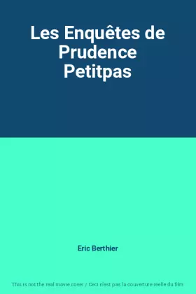 Couverture du produit · Les Enquêtes de Prudence Petitpas
