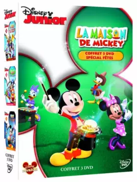 Couverture du produit · La maison de Mickey vol.3 : La fanfare de Mickey + Le train express + Indices, surprises et friandises - coffret 3 DVD