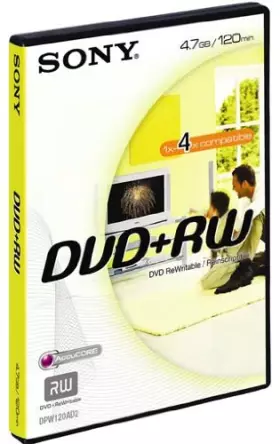 Couverture du produit · Sony DVD+RW Enregistrable et Réinscriptible 4.7 Go / BV DPW120AVD