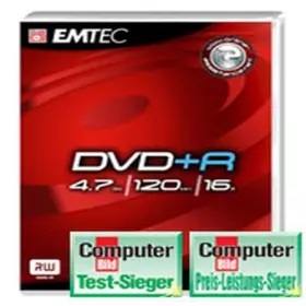 Couverture du produit · EMTEC DVD + R 4.7 Go – Lot de 1