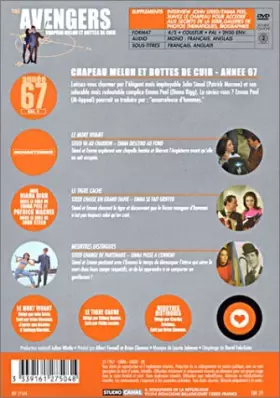 Couverture du produit · Chapeau melon et bottes de cuir - Saison 5 - Vol.3 (1967) : Le Mort vivant / Le Tigre caché / Meurtres distingués