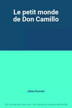 Couverture du produit · Le petit monde de Don Camillo