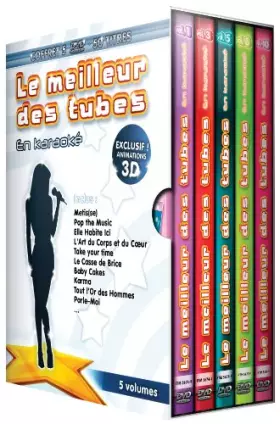 Couverture du produit · Le Meilleur des tubes en karaoké (Vol. 1 à Vol.5) - Coffret 5 DVD