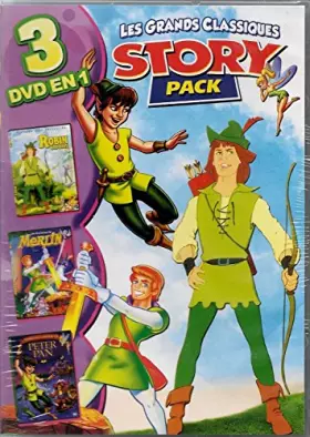 Couverture du produit · LES GRANDS CLASSIQUES STORY PACK VOL 11 / ROBIN DES BOIS / MERLIN / PETER PAN