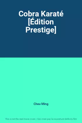 Couverture du produit · Cobra Karaté [Édition Prestige]