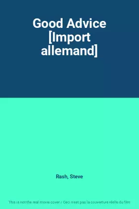 Couverture du produit · Good Advice [Import allemand]