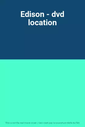 Couverture du produit · Edison - dvd location