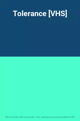 Couverture du produit · Tolerance [VHS]