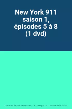 Couverture du produit · New York 911 saison 1, épisodes 5 à 8 (1 dvd)