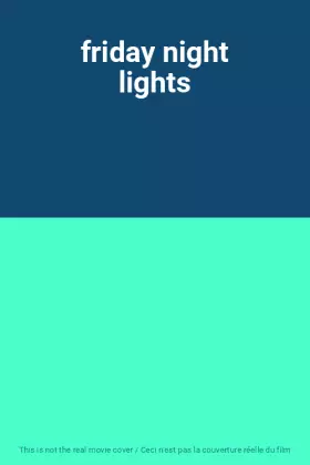 Couverture du produit · friday night lights