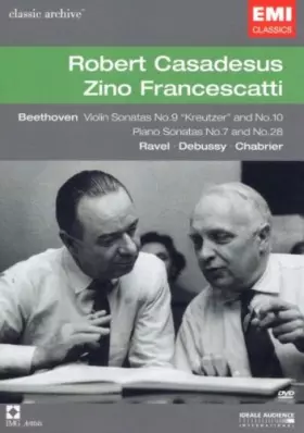 Couverture du produit · Casadesus & Francescatti : Beethoven, Debussy, Ravel, Chabrier